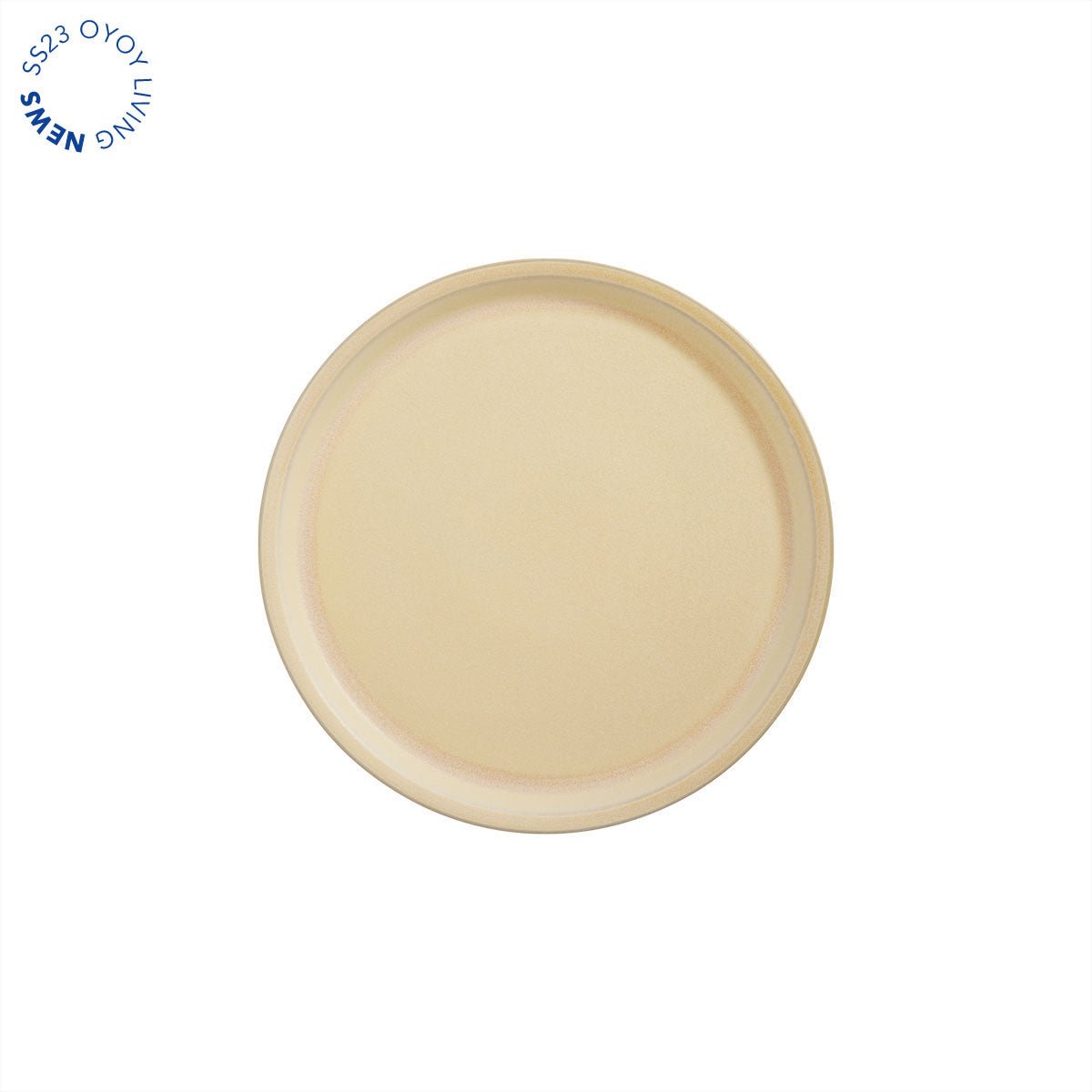 Yuka_Dinner_Plate_-_Pack_of_2-Dining_Ware-L300773-806_Butter_bffdc9bd-37c8-4a6a-a0a5-586460cef799 Yuka Dinner Plate - Pack of 2 - Image 1
